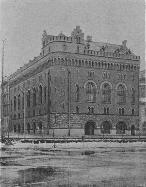 Höganäsmagasinet, Norra Blasieholmshamnen 7. Byggnadsår 1888-1889. Arkitekt Ludwig Peterson