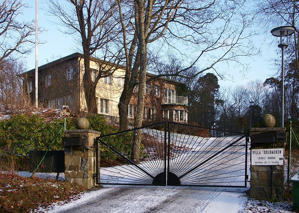 "Villa Solbacken" på Gärdet, Stockholm