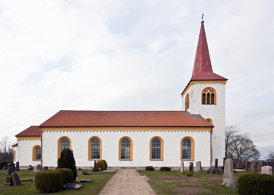 Häglinge Church, Sösdala Parish, Diocese of Lund, Church of Sweden.