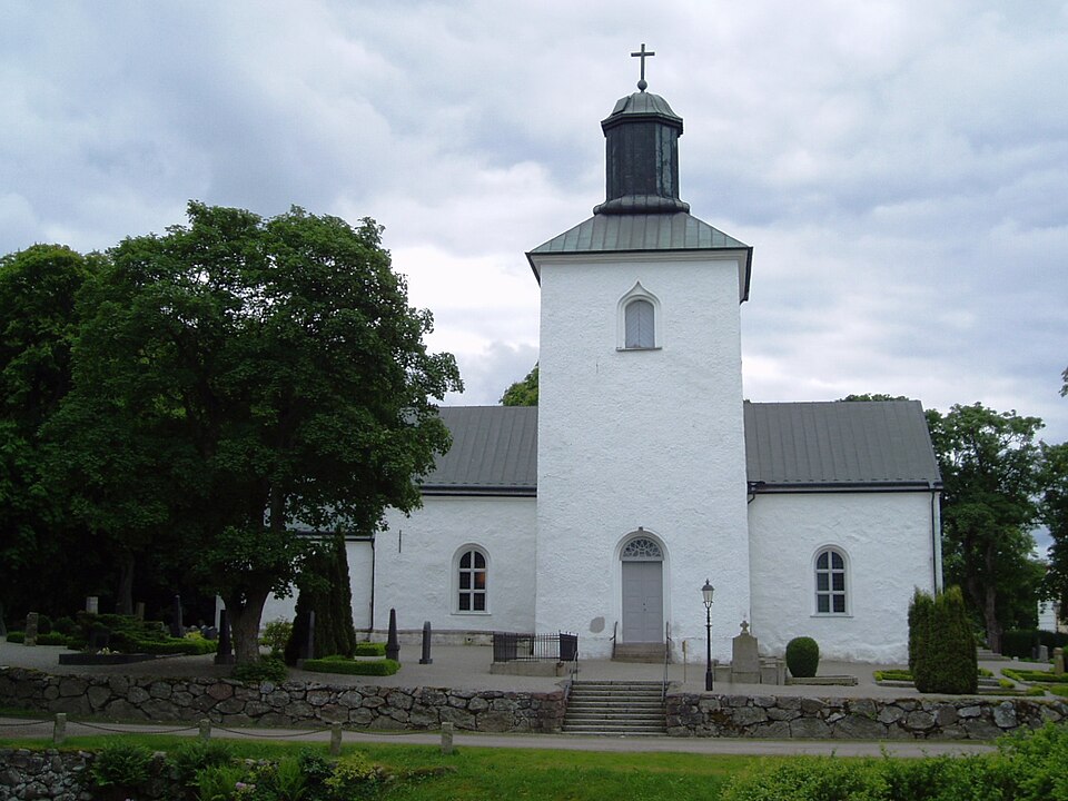 Church at Högseröd, Eslöv municipality, Scania, Sweden
