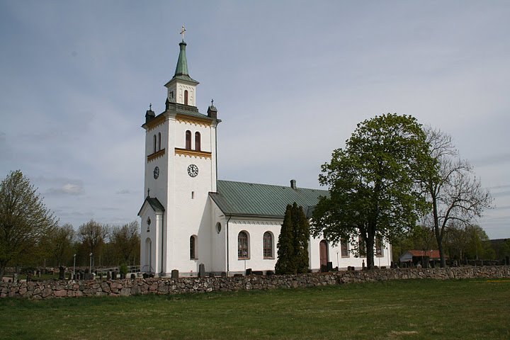 Knäreds kyrka i södra halland