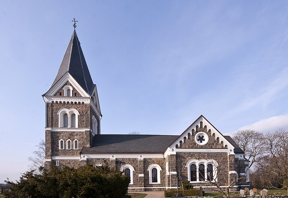 Södra Rörum Church, Hörby Parish, Diocese of Lund, Church of Sweden.