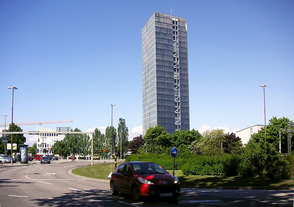 Sveaplan i Stockholm med Wenner-Gren-centret
