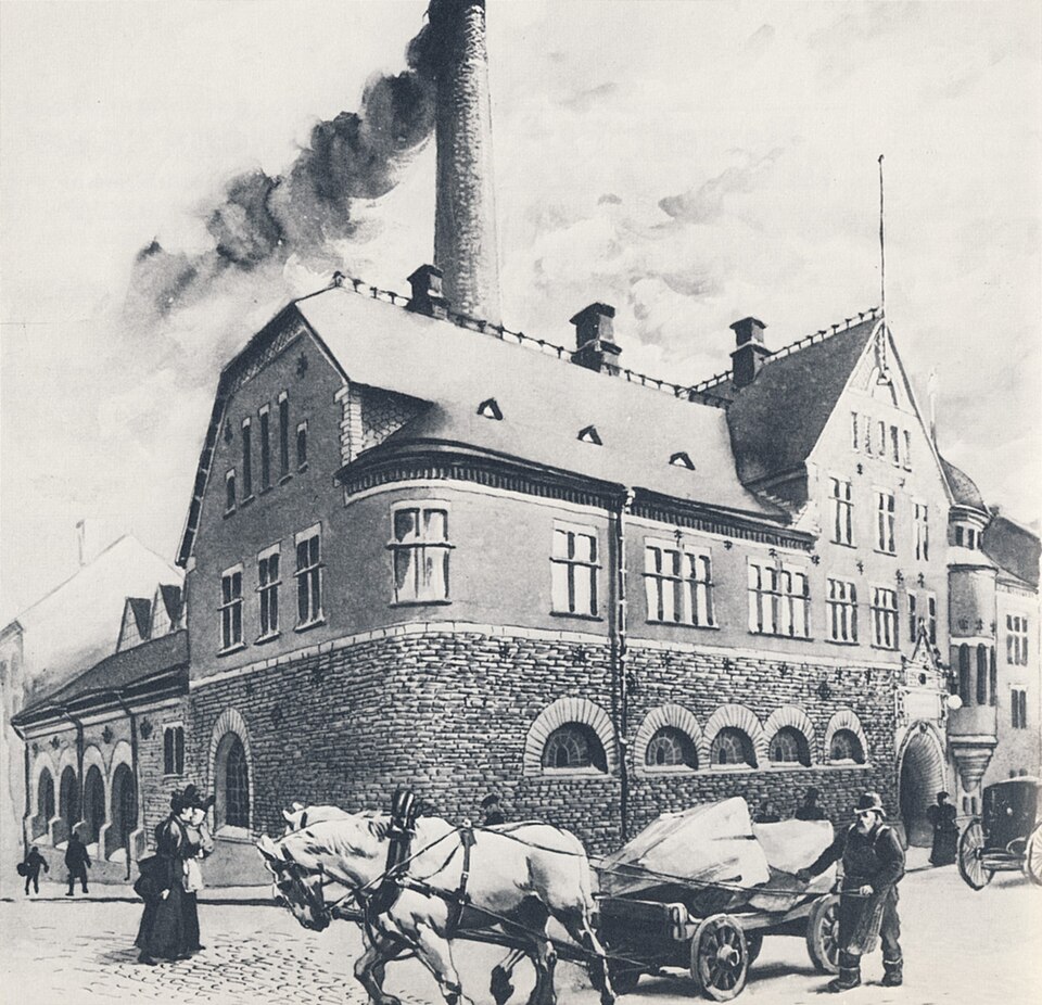 Brunkebergs elekticitetsverk i Stockholm