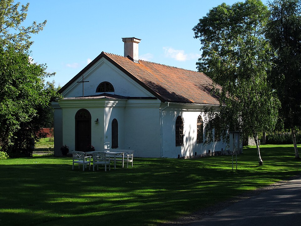 Chapell at Långvind in the province Gävleborg in Sweden.