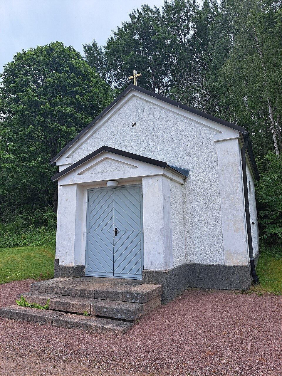 Åsbo gravkapell i Boxholms kommun.