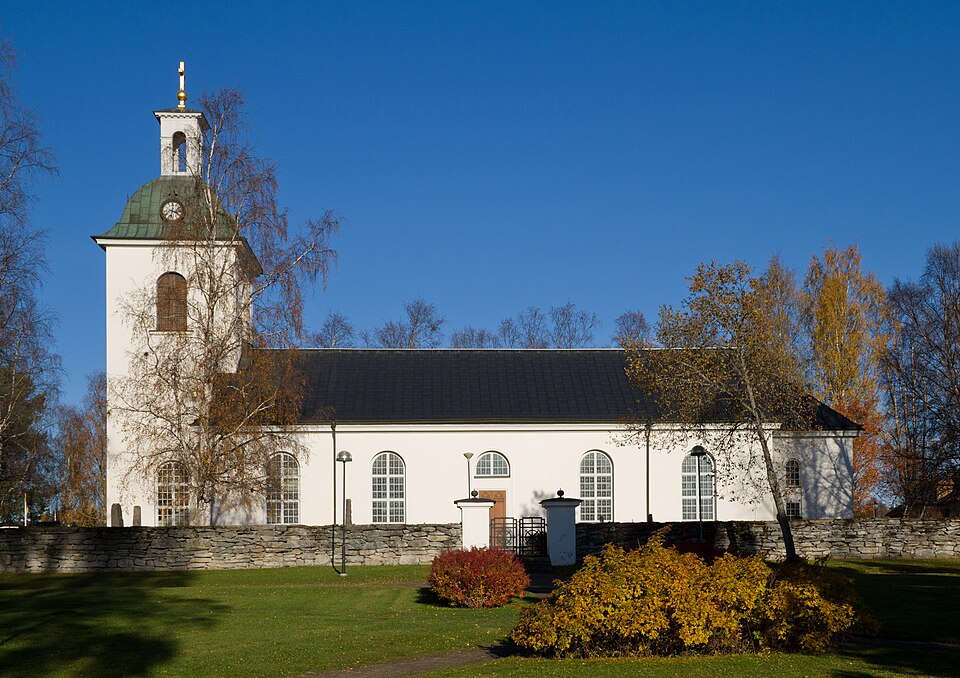 Ströms church in Strömsund, Jämtland, Sweden