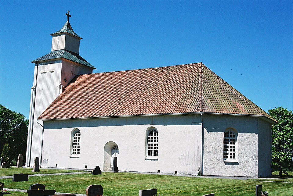 Kyrkan sedd fr...