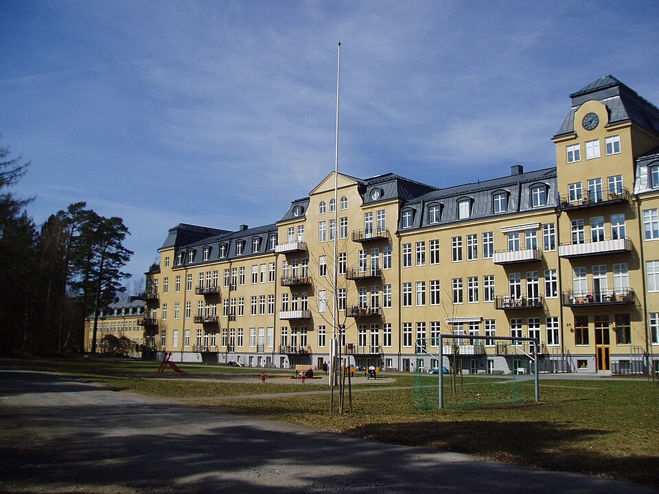 Söderby sjukhus, former hospital, Salem municipality, Sweden