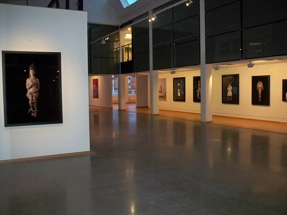 Ground floor of the Borås Art Museum, Borås, Sweden.