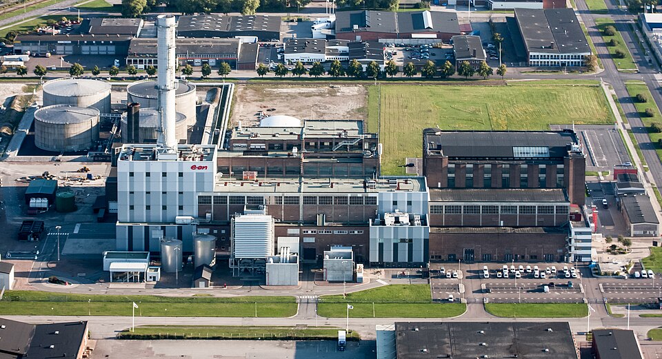 Öresundsverket, combined cycle power plant in Malmö, Sweden.