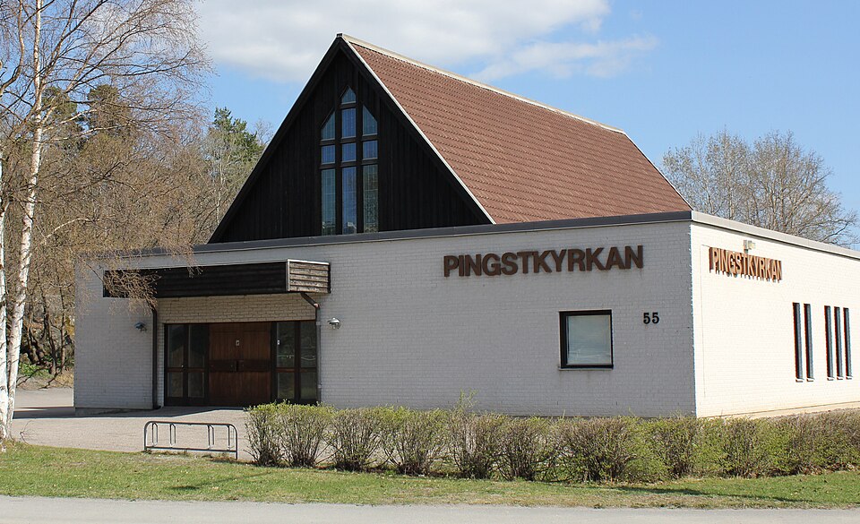 Pingstkyrkan (Pentecostal church) in Bredäng, Stockholm.