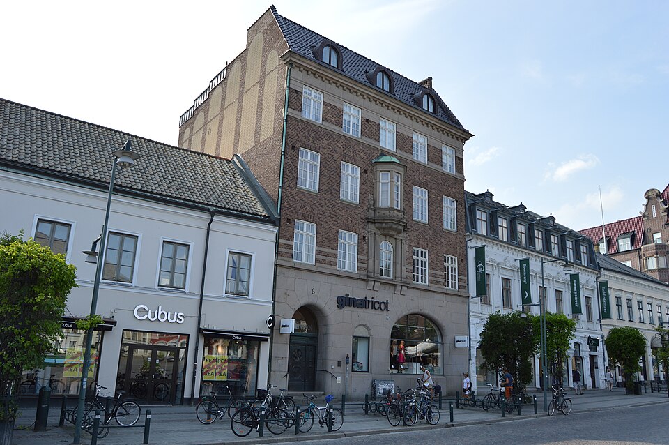 Tidigare huvudkontor för Nya sparbanken i Lund.