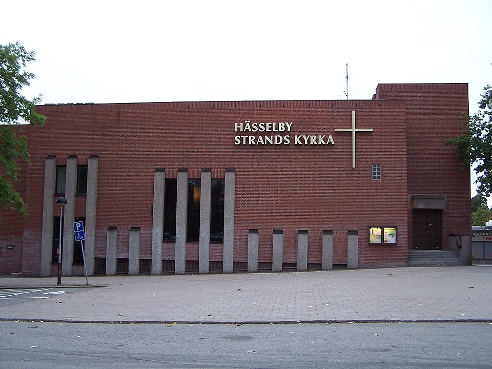 Hässelby Strand church, Stockholm, Sweden - Exterior