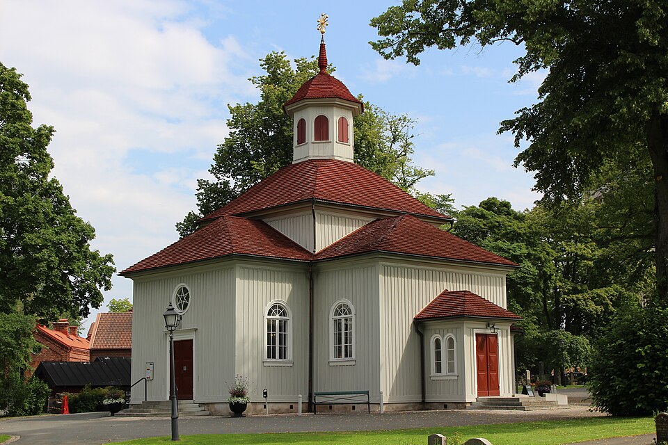 Slottskapellet i Jönköping från sydväst.