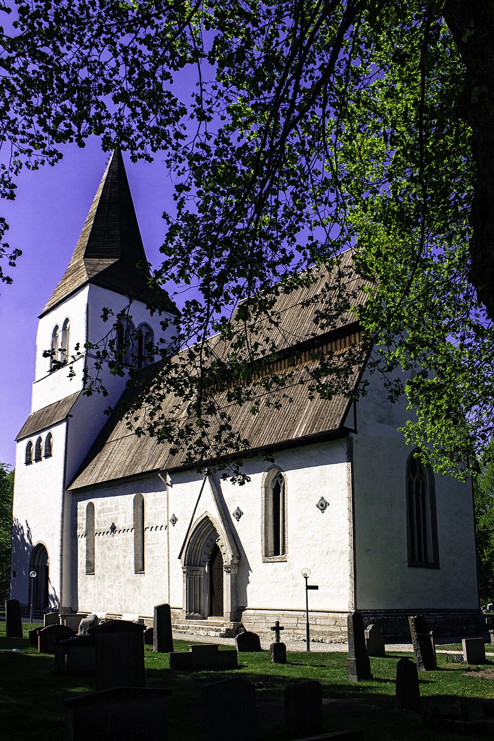 Igrexa de Eskelhem, na illa sueca de Gotland.