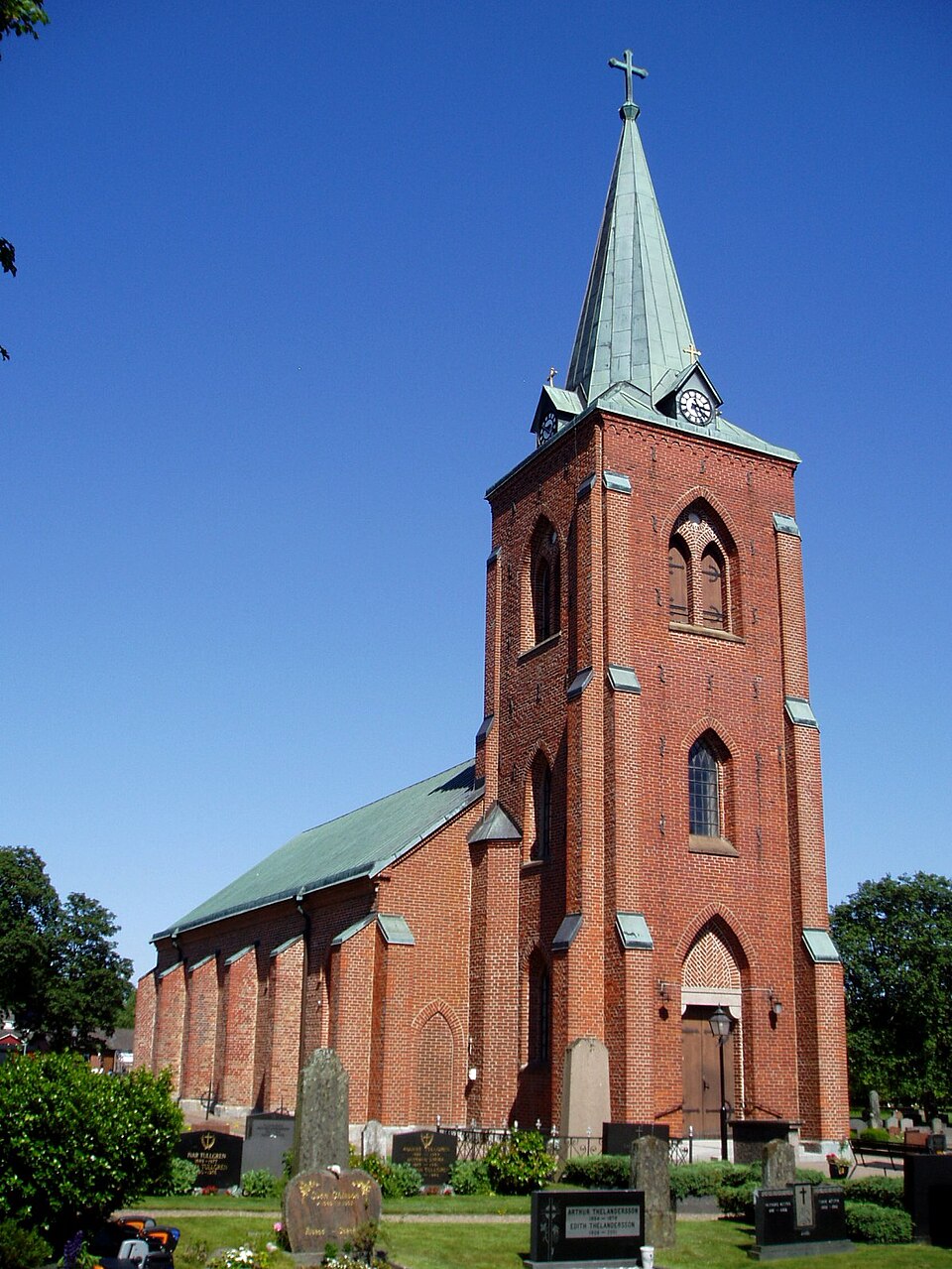 Rya church, Örkeljunga Municipality, Scania, Sweden