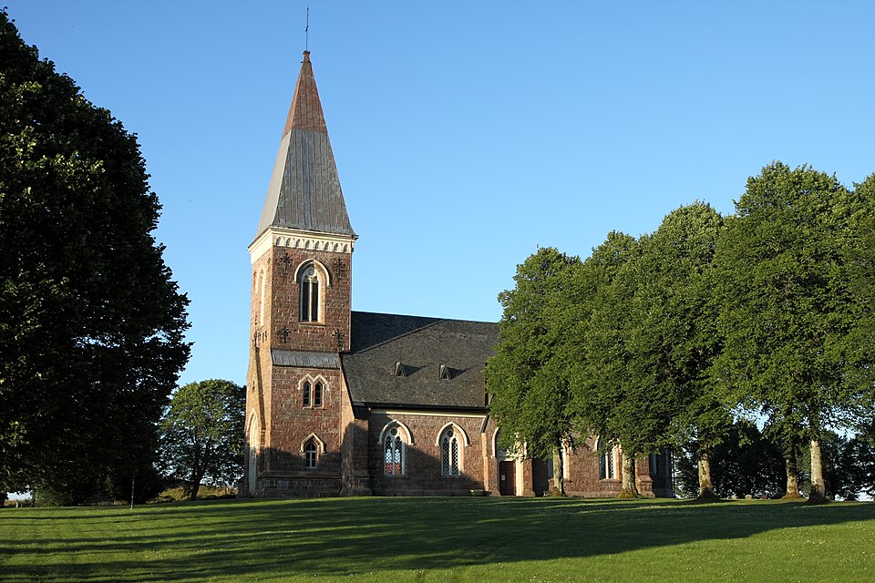 Eriksbergs nya kyrka.