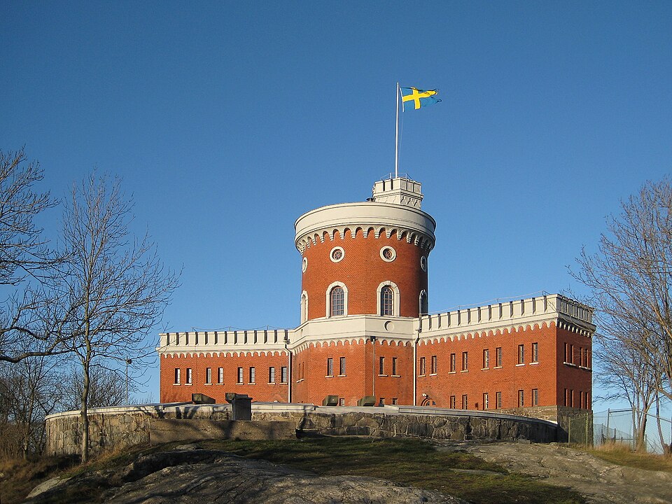 Castle on Kastellholmen (Stockholm, Sweden)
