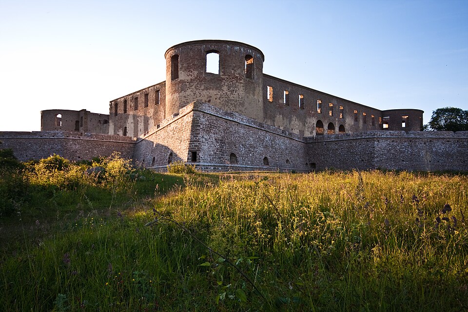 The ruin of Borgholm Castle