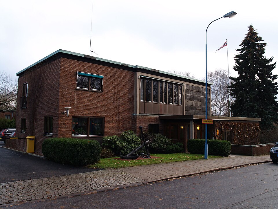 The norwegian embassy in Stockholm, Sweden