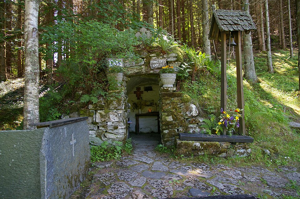 Franciskuskapellet (Swedish:The Chapel of Francis of Assisi) in Västergötland, Sweden. Built in the 1972.