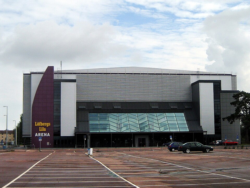 Löfbergs Lila Arena (since 2013 changed to Löfbergs Arena) in Karlstad, Sweden