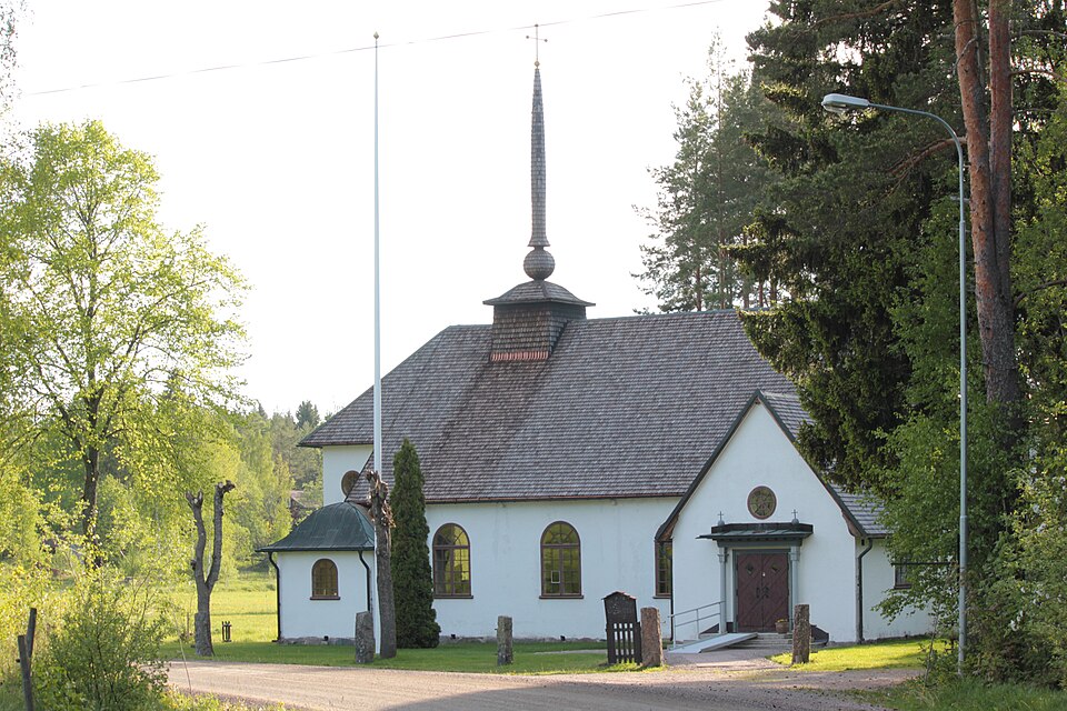 Ansgariikyrkan, Hedesunda. Foto uppladdat som en del i Bergslagssafarin 26 maj 2012.