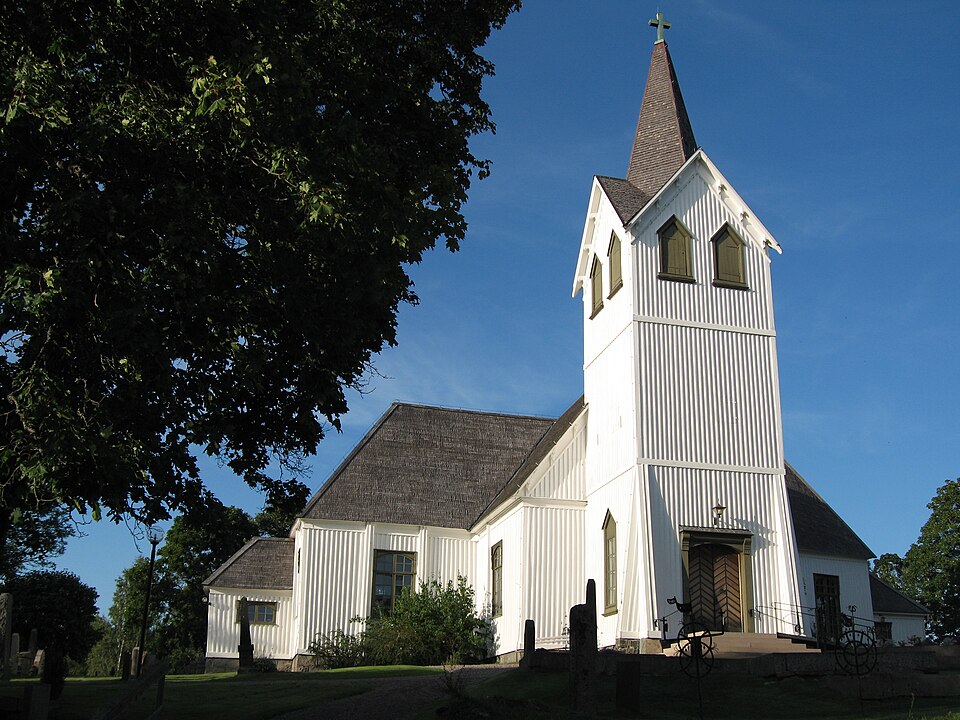 Laxarby church in Dalsland, Sweden.