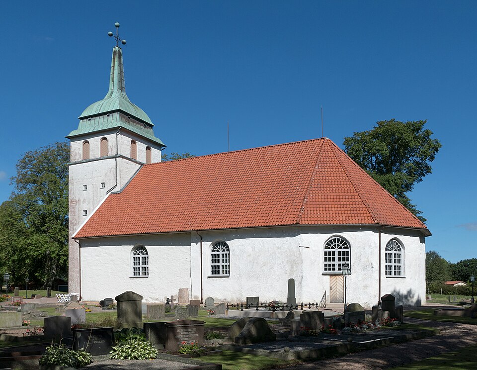 Bro Church in Brodalen, Lysekil Municipality, Sweden.