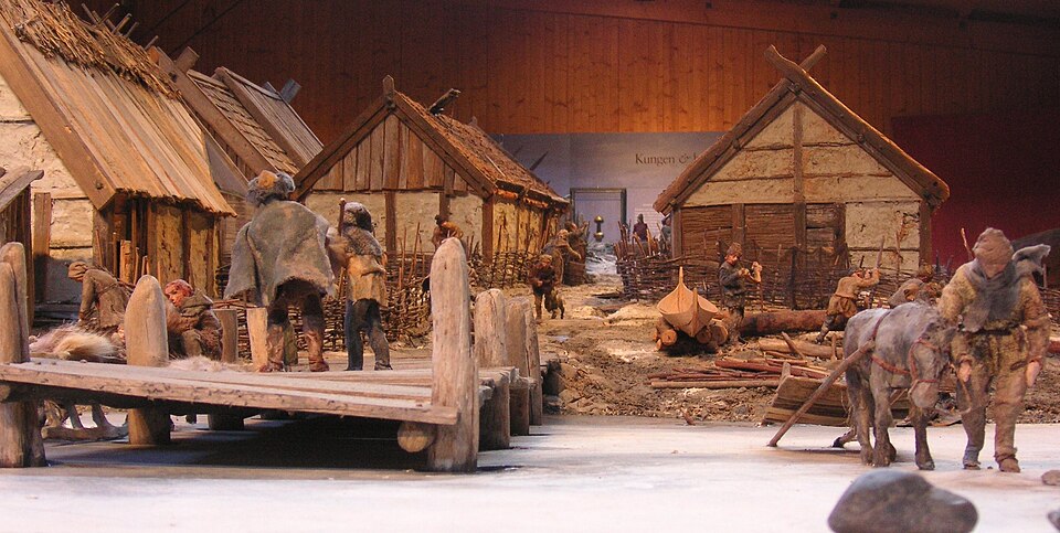 Birka, Sweden, modell