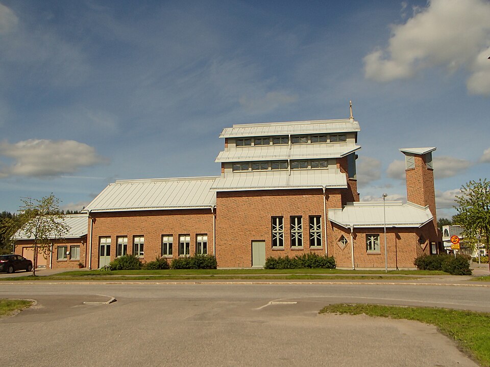 The church building of "Granloholms kyrka" at Varbergsvägen 2 in Sundsvall