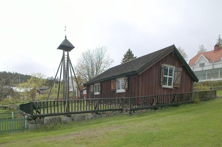 Ulvö gamla kapell on Ulvön island, Örnsköldsvik municipality, Sweden.