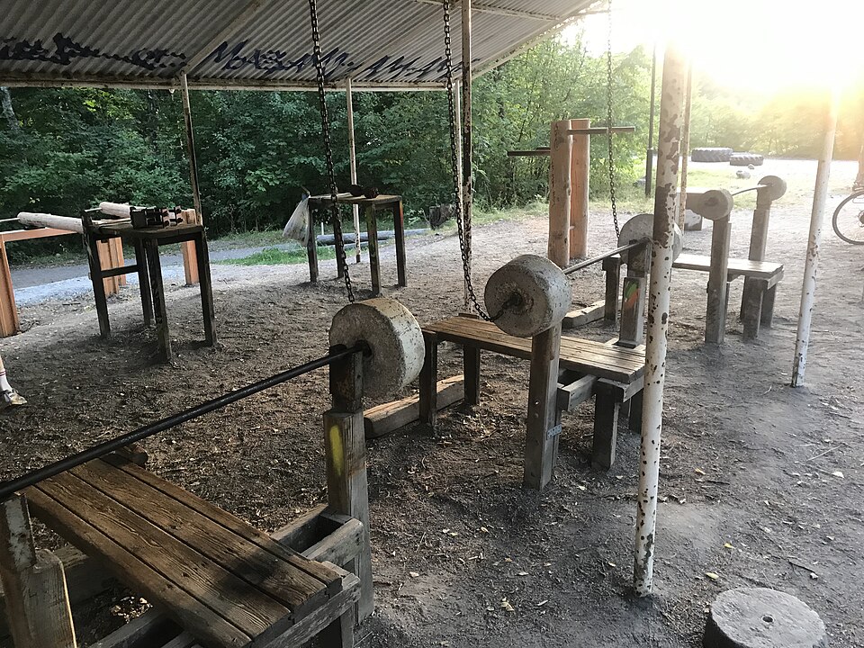 Råstasjön, outdoor gym