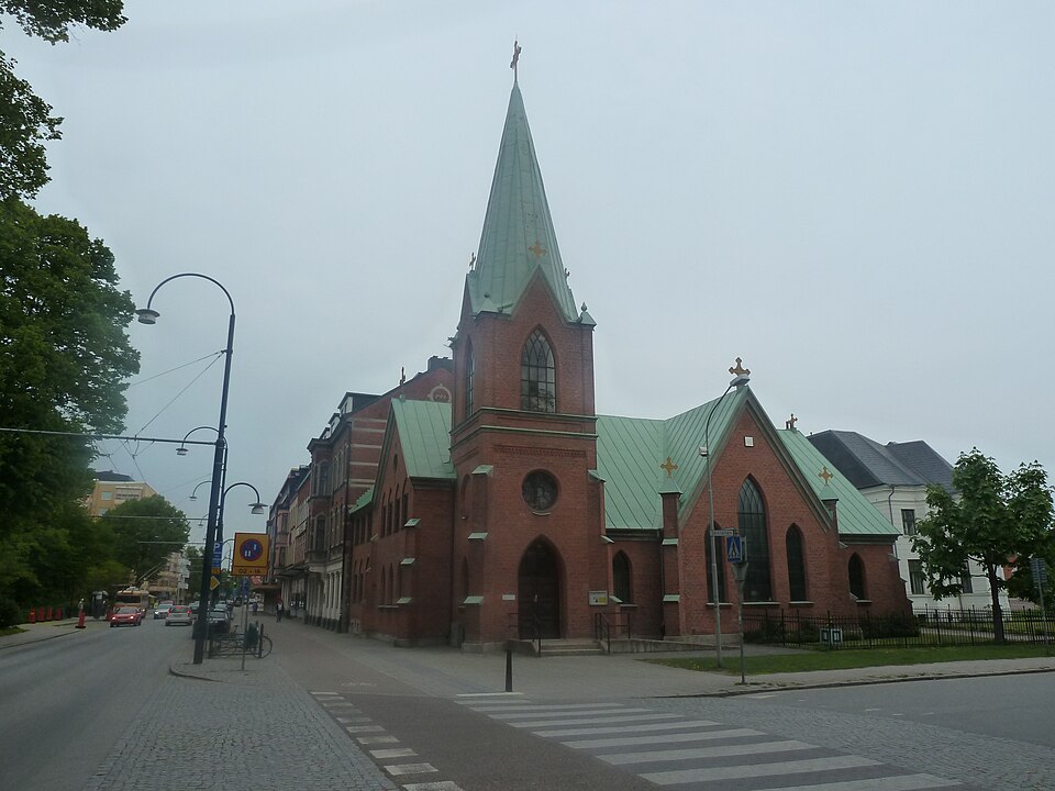 The Roman Catolic church Johannes Döparens kyrka in Landskrona.