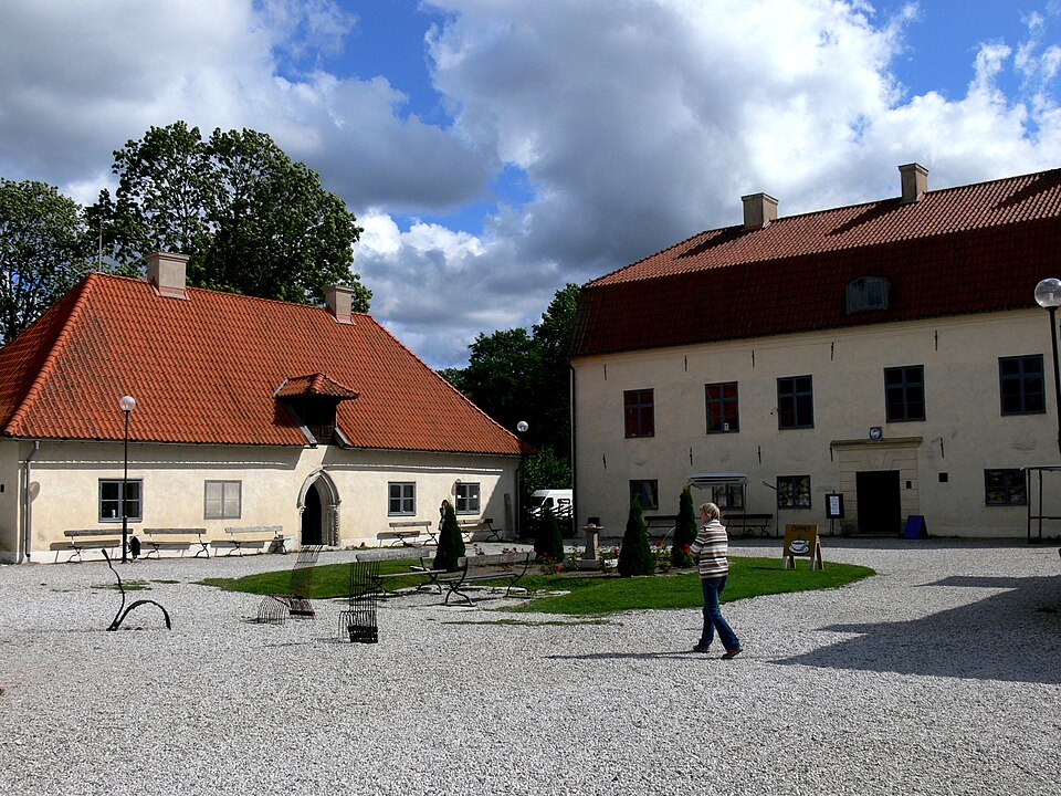 Roma kungsgard auf Gotland. Gutshof