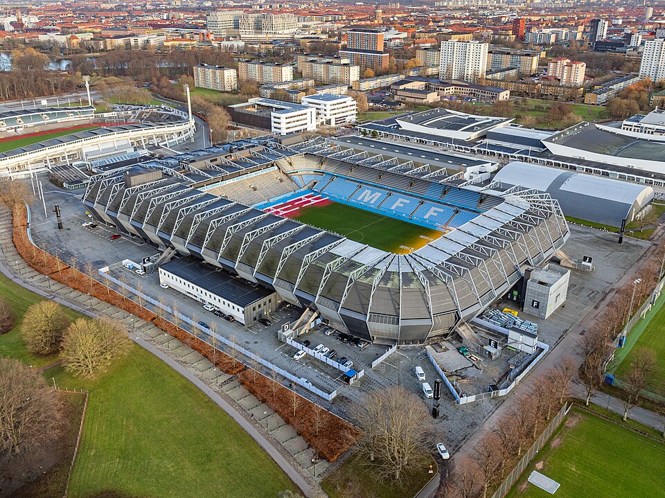 Swedbank stadium, Malmö, Sweden