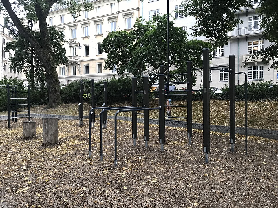 Humlan, outdoor gym