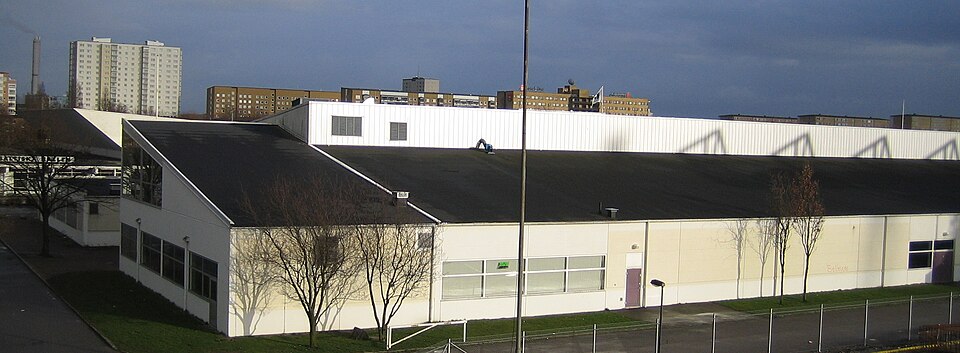 Atleticum sports arena in Malmö, Sweden.
