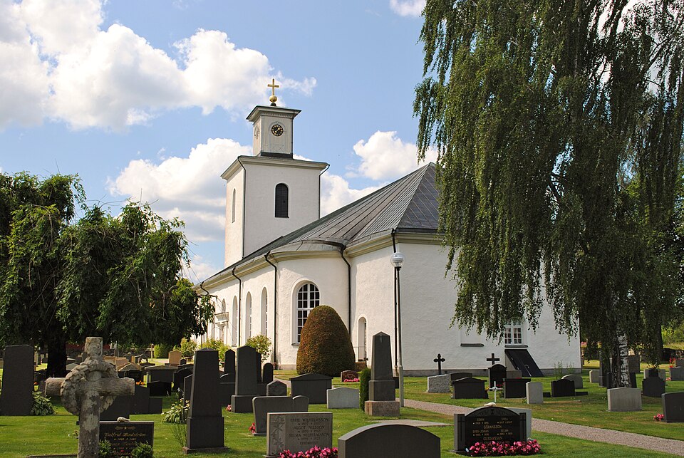 Slätthög Church.Exterior