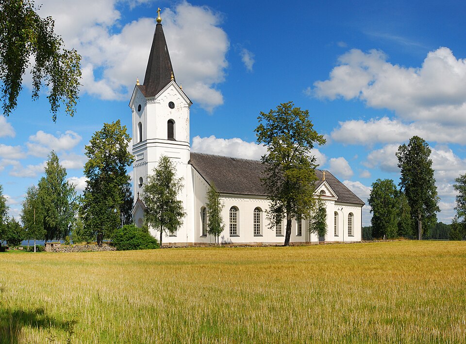 Ore church in Dalarna, Sweden