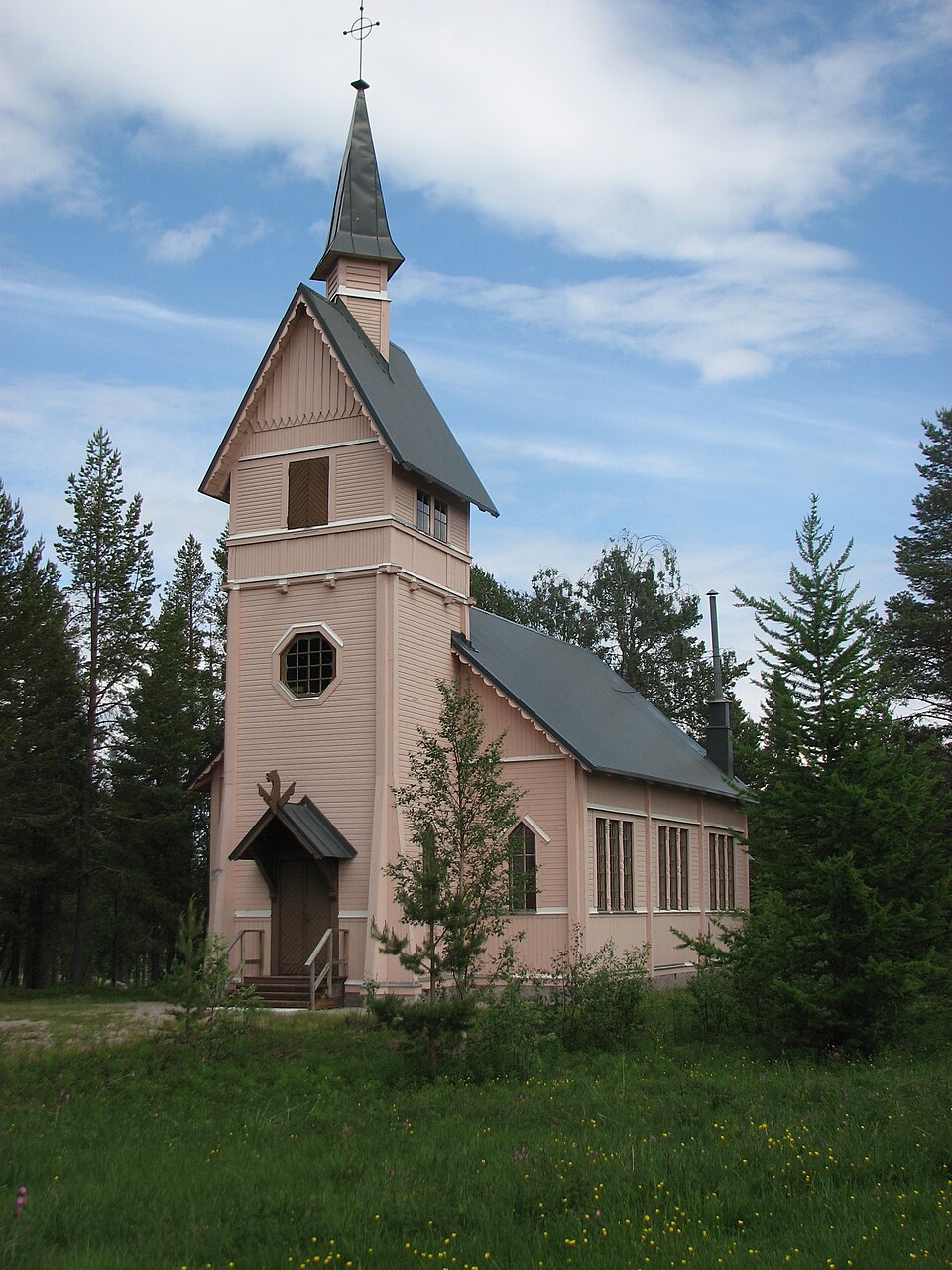 Södra Bergnäs church, Norrbotten, Sweden