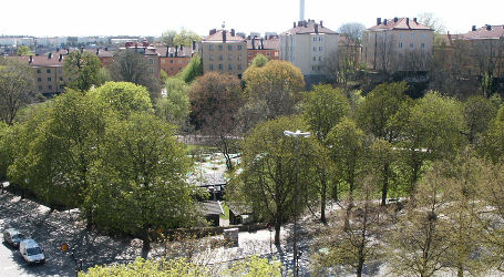 Lilla Blecktornsparken, Stockholm, Sweden.