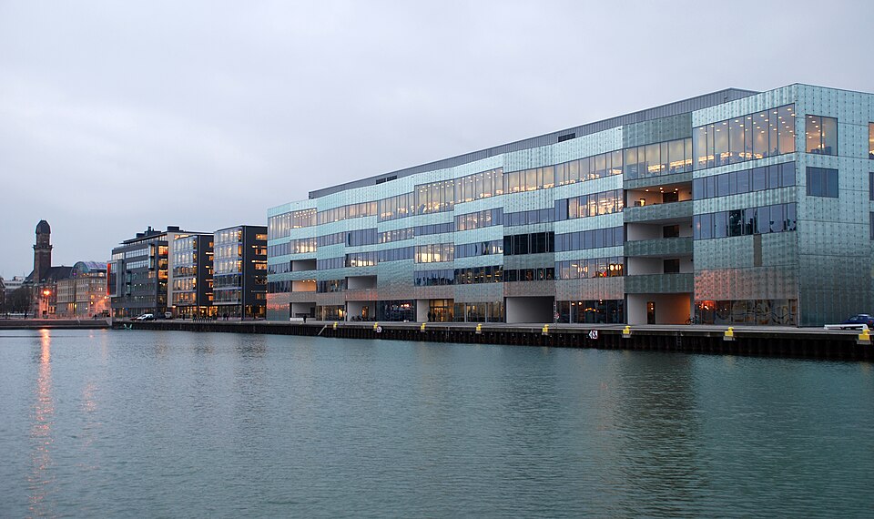 Hjälmarekajen in Malmö, Sweden
