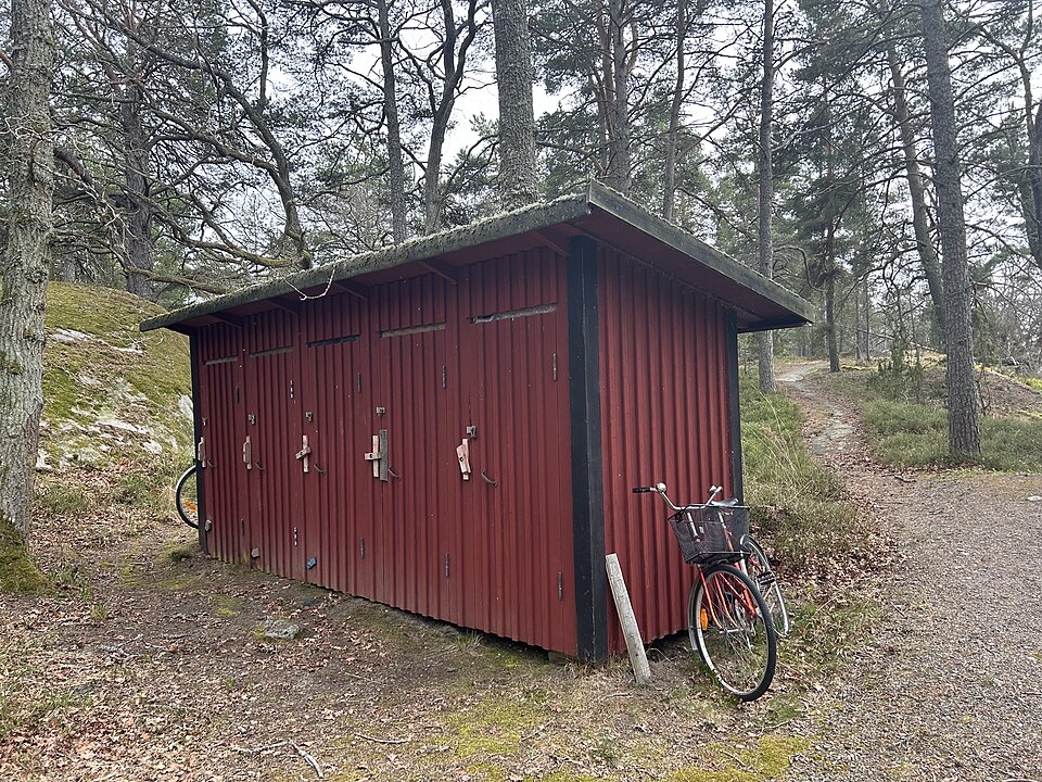 SAT Finnhamn södra tältplatsen