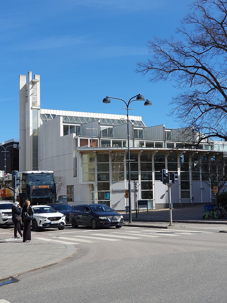 North-western view of the church "Equmeniakyrkan Linköping" in Linköping, Linköping municipality, Östergötland län, Sweden.
