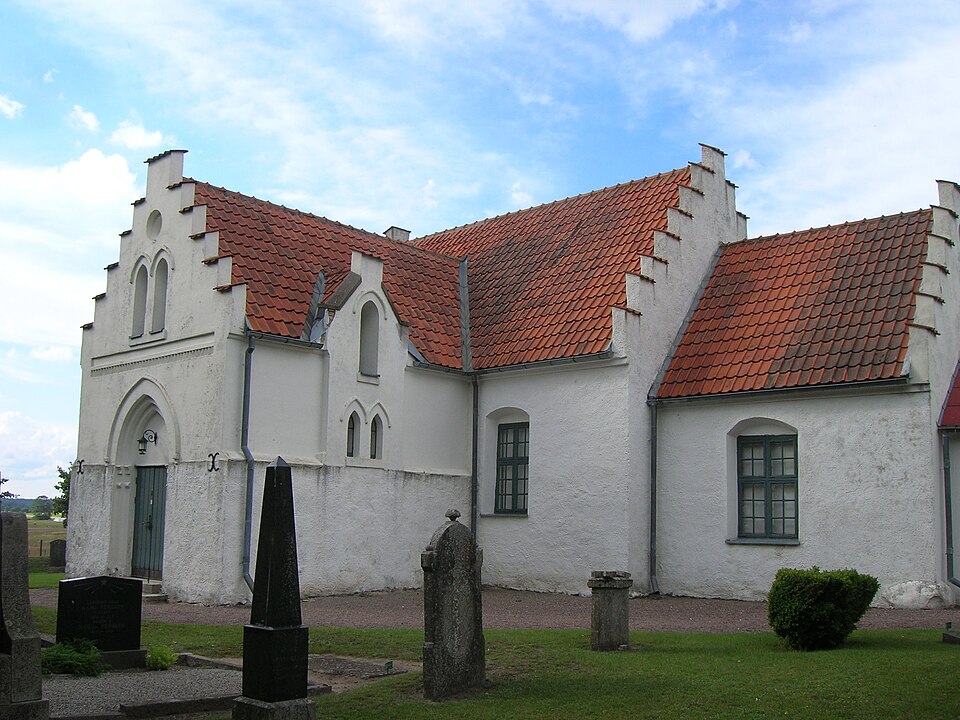 Ilstorp Church, Sjöbo Municipality, Scania, Diocese of Lund, Sweden.