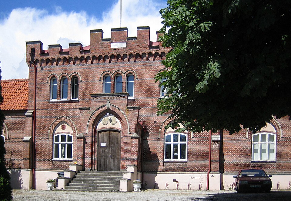 Old court house in Hammenhög, Sweden