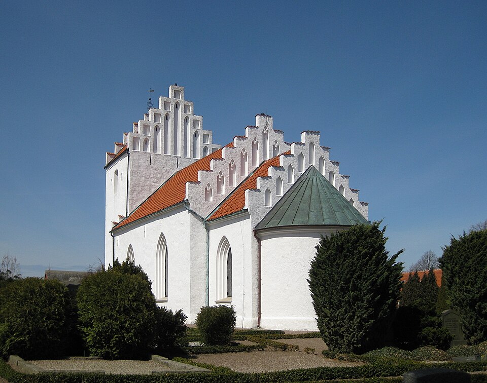 Tofta church in Skåne, Sweden