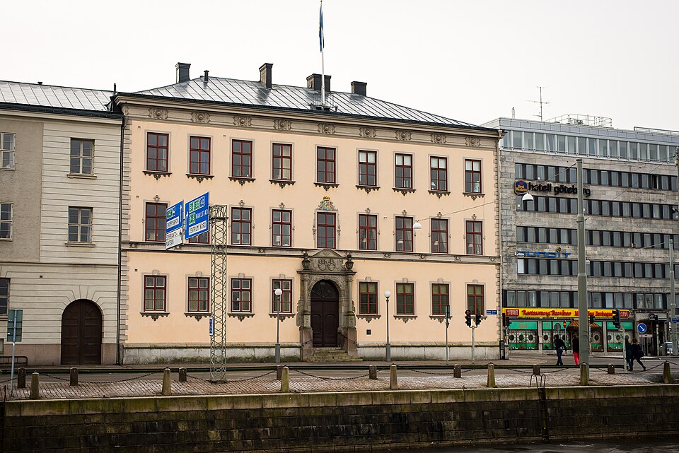 Landshövdingeresidenset i Göteborg, februari 2013.